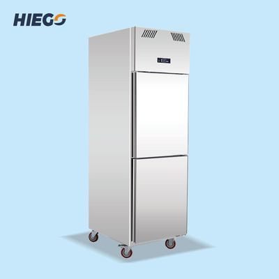 210W 500Lの両開きドアの直立したフリーザーの商業冷凍装置