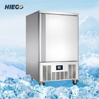冷凍機械の速い凍結のために小さい10の皿の送風のフリーザーのスリラーの空冷