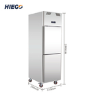 500L商業直立したフリーザー2のドアのレストランの冷凍装置