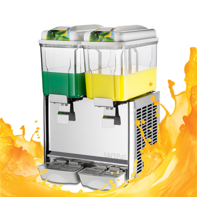 小型商業ジュース ディスペンサー機械 12l 抽出器の二重タンク 混合された飲み物の冷たい飲料