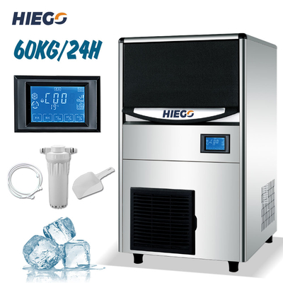 60kg/24h 家の喫茶店のための商業製氷機機械小型製氷機