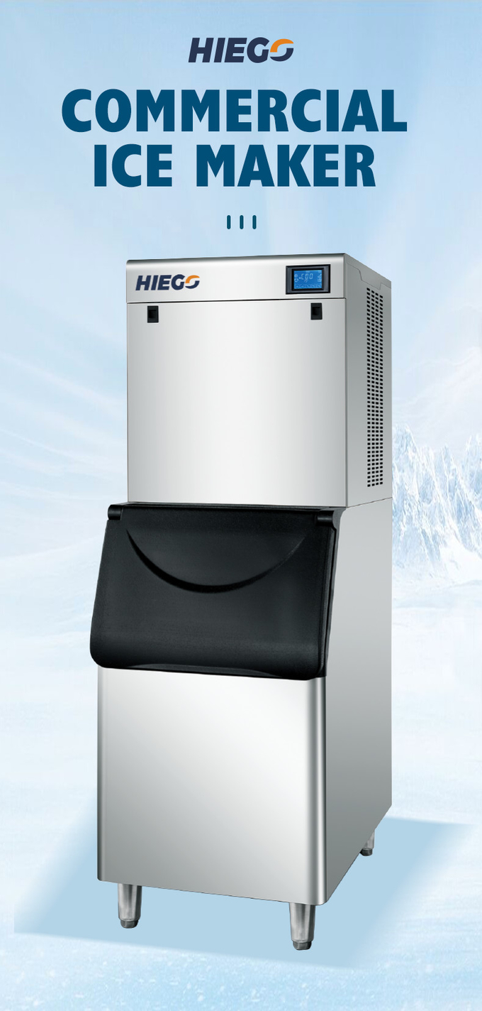 150KG/24hr さいころの正方形の立方体の製氷機は商業使用のための製氷機を機械で造ります 0