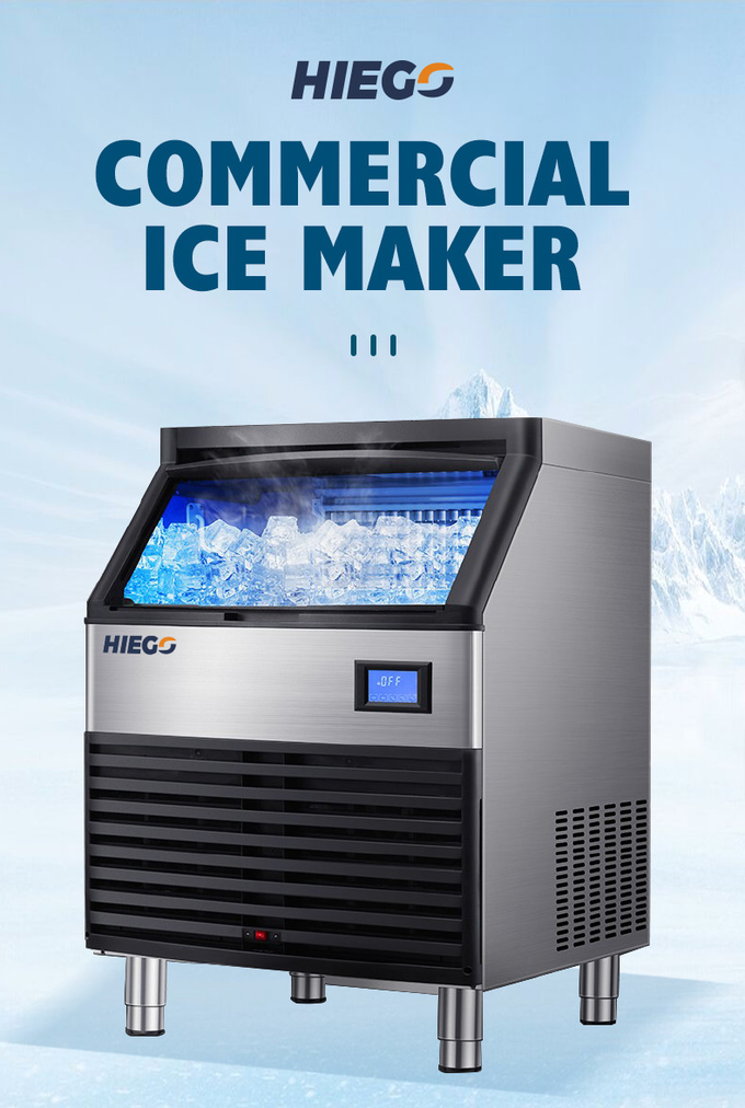 飲料の食糧店のためのステンレス鋼のABS自動製氷機のブロックの製氷機 0