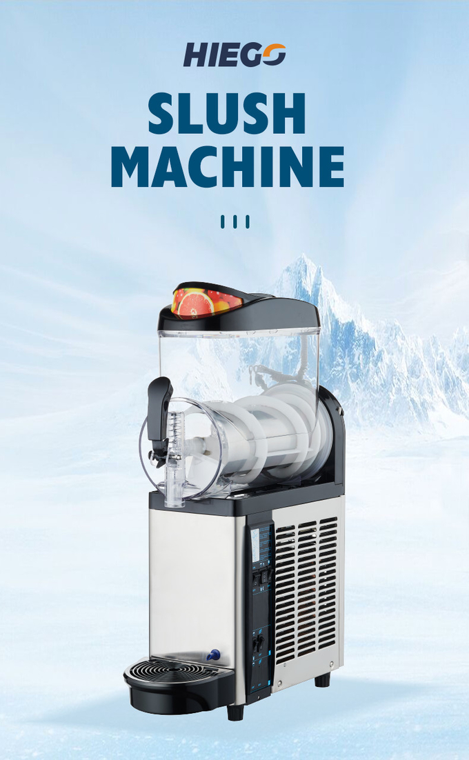 1 タンク商用スラッシュ マシン 220V 110v 冷凍グラニタ マシン 0