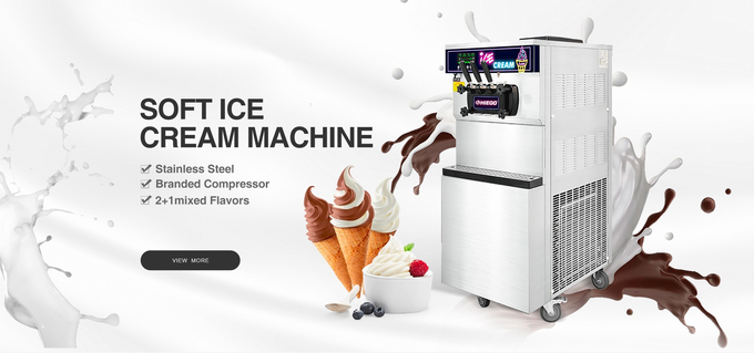 最新の会社ニュース Hiegoのソフト クリーム機械  0
